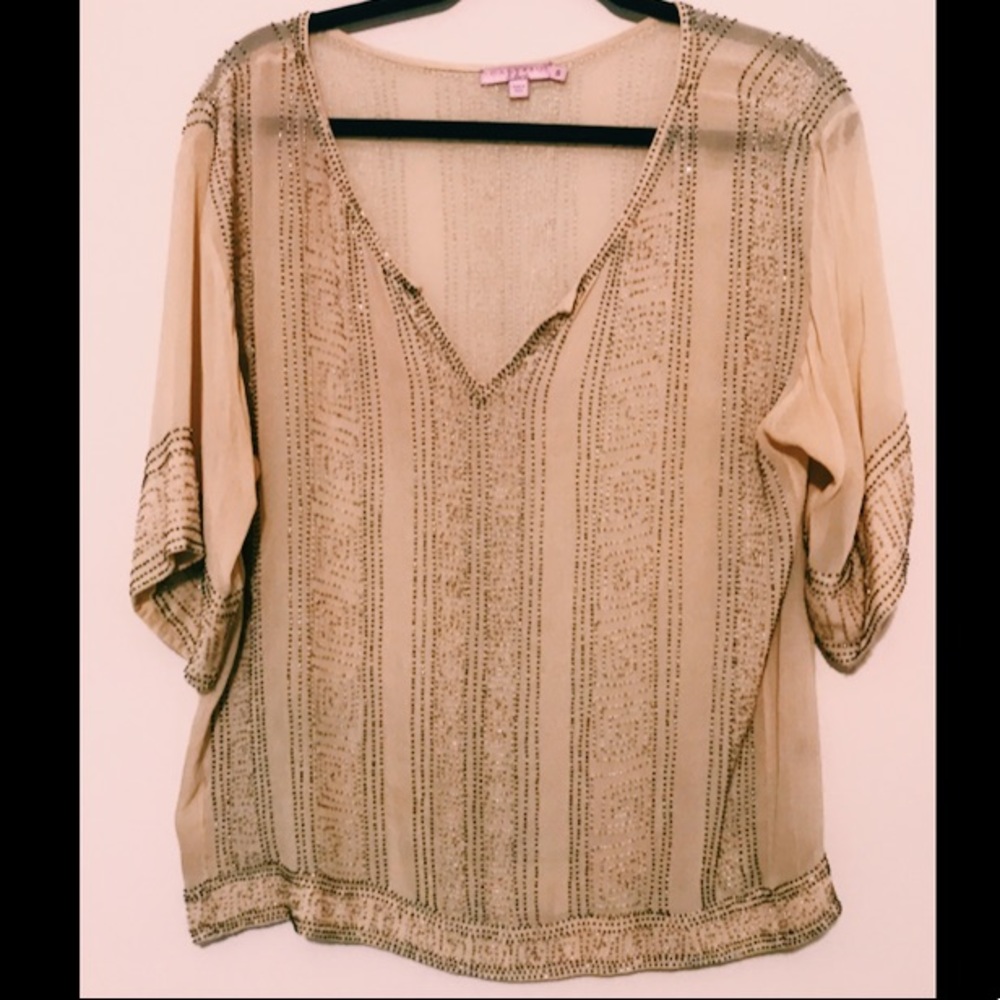 Calypso beaded top